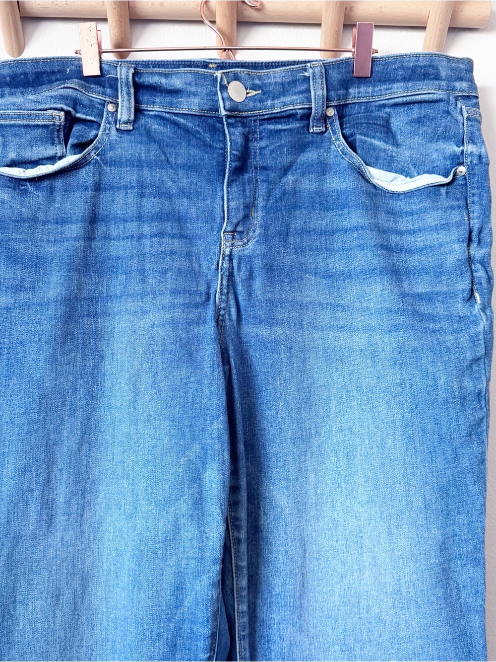 Lane Bryant Medium Blue Straight-Leg Jeans - Picture 2 of 10